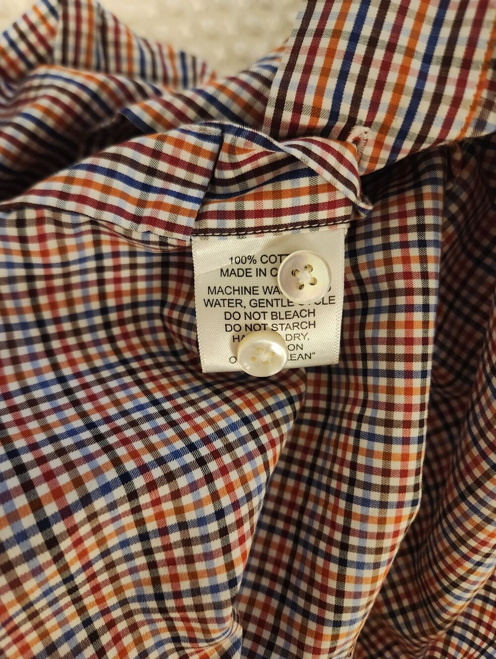 Harry Rosen Bespoke Custom Tailored Men's Button Down Shirt - Picture 9 of 13